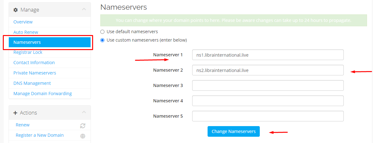 DNS Child nameservers